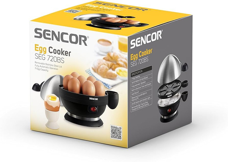 تخم مرغ پز سنکور 380 وات Sencor SEG720BS