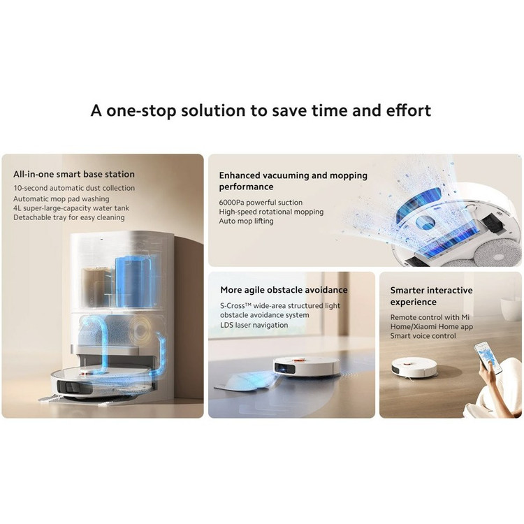 جارورباتیک شیائومی مدل Xiaomi Robot Vacuum X20 pro
