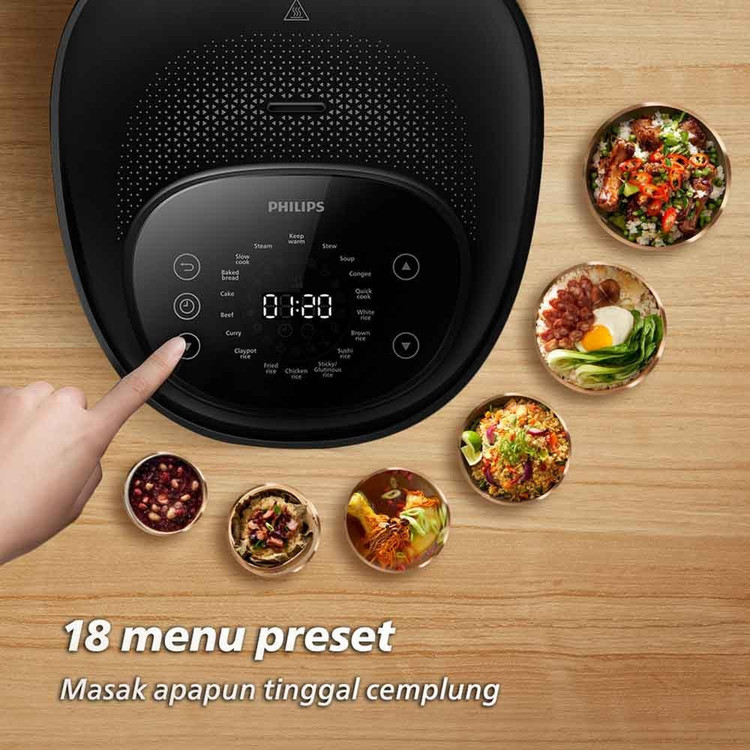 مولتی کوکر فیلیپس مدل HD4539 ظرفیت ۴ لیتر چند کاره