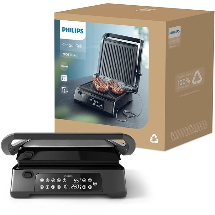 گریل و ساندویچ ساز فیلیپس مدل HD6307/70