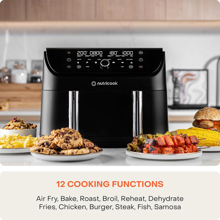 سرخ کن دو قلو نوتریکوک Nutricook Air Fryer AF285