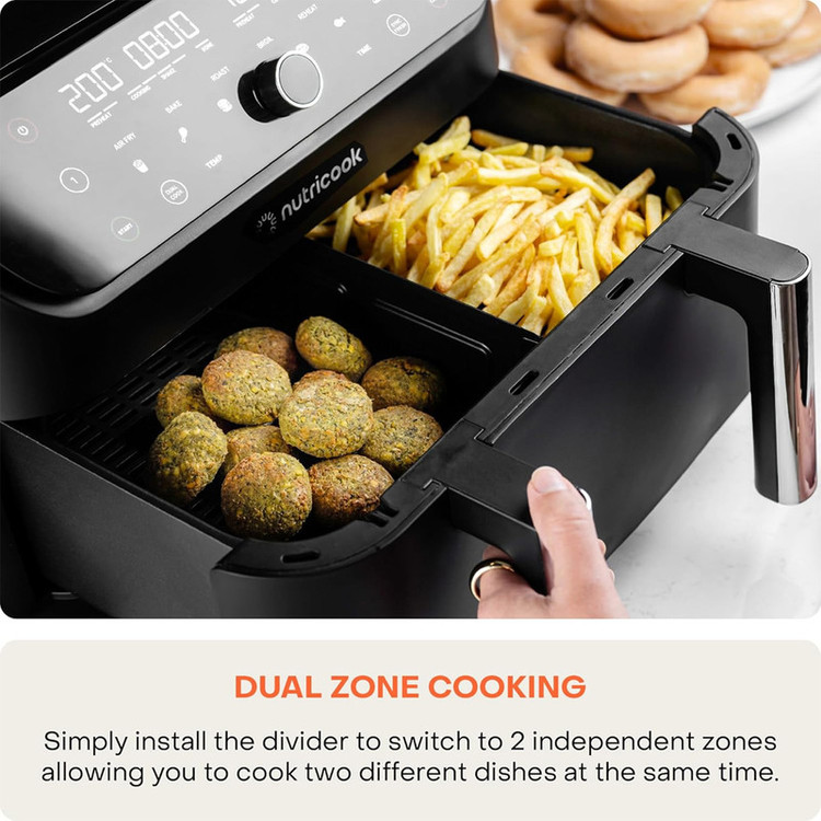 سرخ کن دو قلو نوتریکوک Nutricook Air Fryer AF285