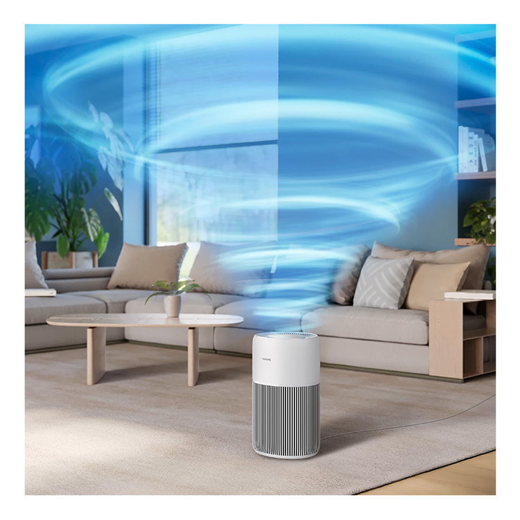 تصفیه هوای هوشمند فیلیپس مدل AC2220 مجهز به فیلتر HEPA و کربن فعال