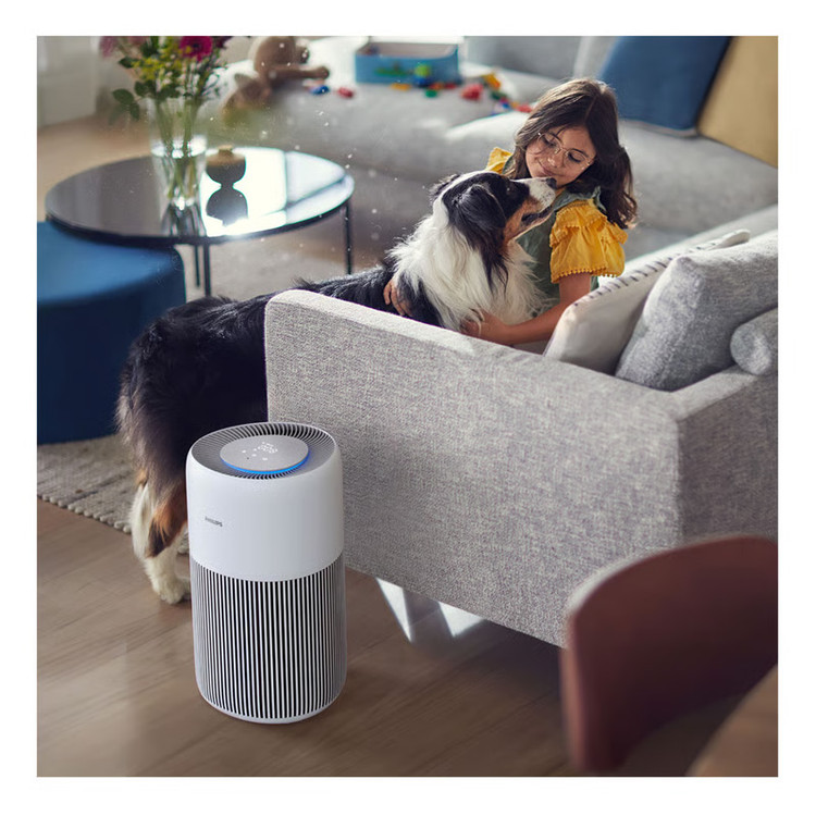 تصفیه هوای هوشمند فیلیپس مدل AC2220 مجهز به فیلتر HEPA و کربن فعال