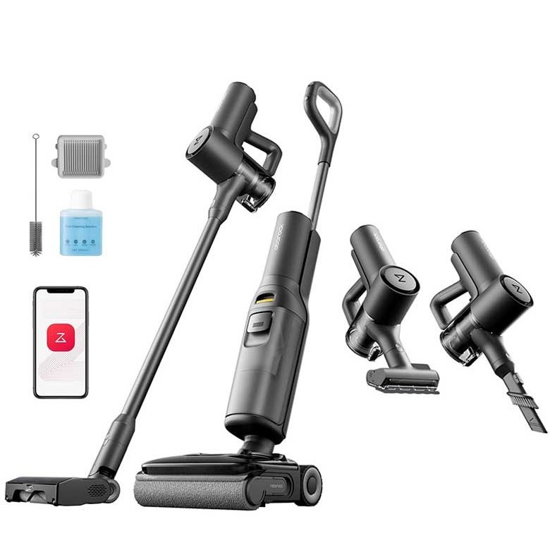 جارو شارژی روبوراک مدل F25 ace با زمان کارکرد ۶۰ دقیقه
